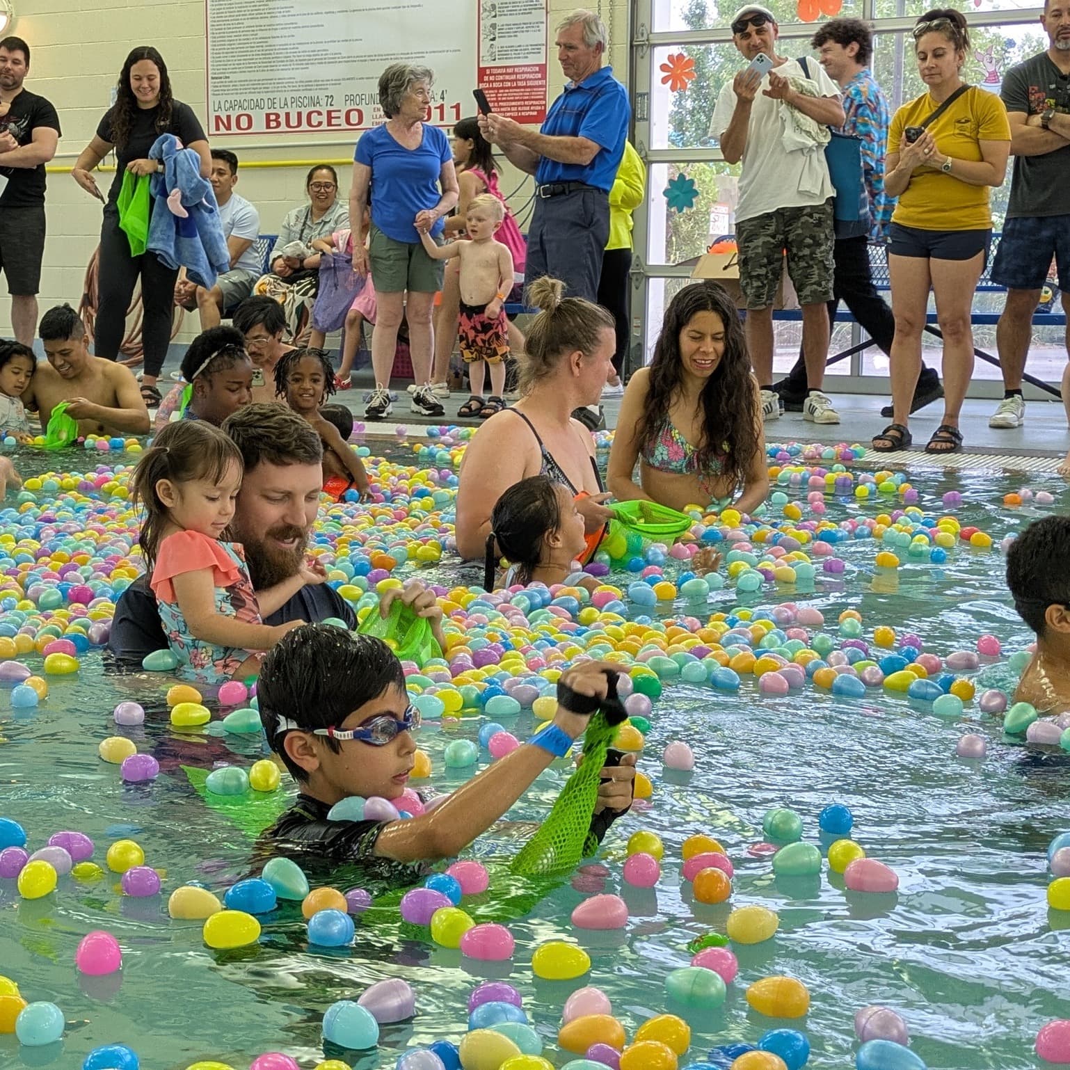 Egg Dive at Heritage Park Aquatic Complex