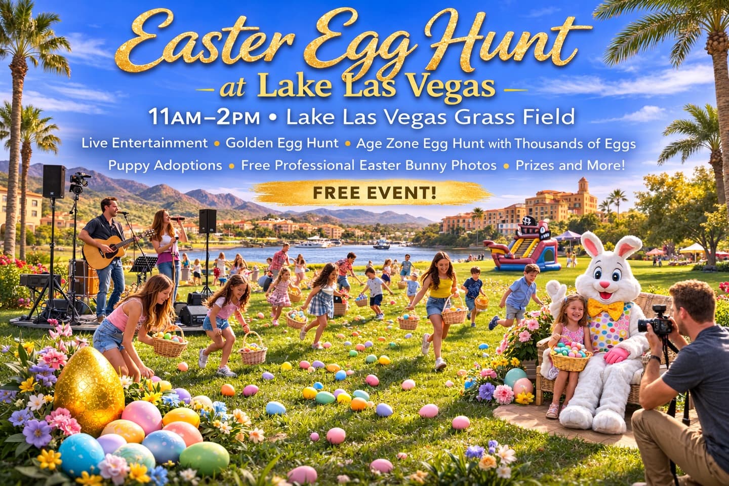Lake Las Vegas Easter Egg Hunt
